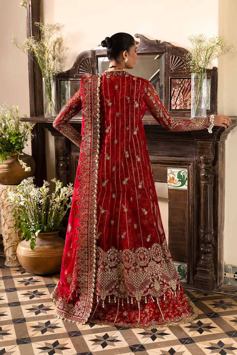 Afrozeh | Dastangoi 25 | Tearose - by Libasekhas UK - Registered Vendor of : Afrozeh - 100% Original Designer Dress