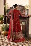Afrozeh | Dastangoi 25 | Tearose - by Libasekhas UK - Registered Vendor of : Afrozeh - 100% Original Designer Dress