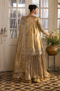 Afrozeh | Dastangoi 25 | Goldveil - by Libasekhas UK - Registered Vendor of : Afrozeh - 100% Original Designer Dress
