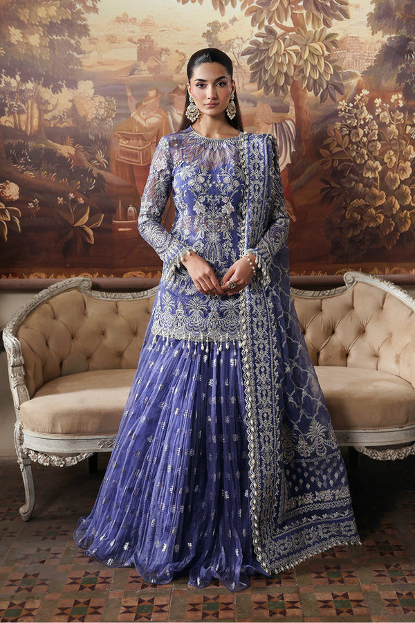 Afrozeh | Dastangoi 25 | Bloomveil - by Libasekhas UK - Registered Vendor of : Afrozeh - 100% Original Designer Dress