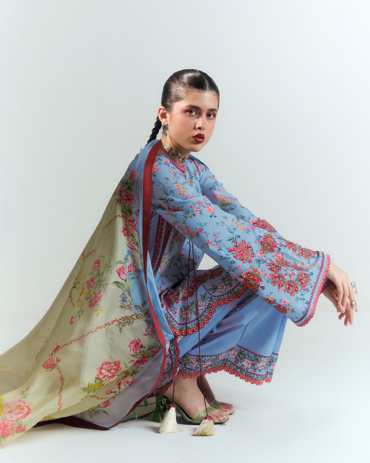 Jugnu | SS 25 |  Nyami - by - Libasekhas UK - Registered Vendor of : Jugnu - 100% Original Designer Dresss