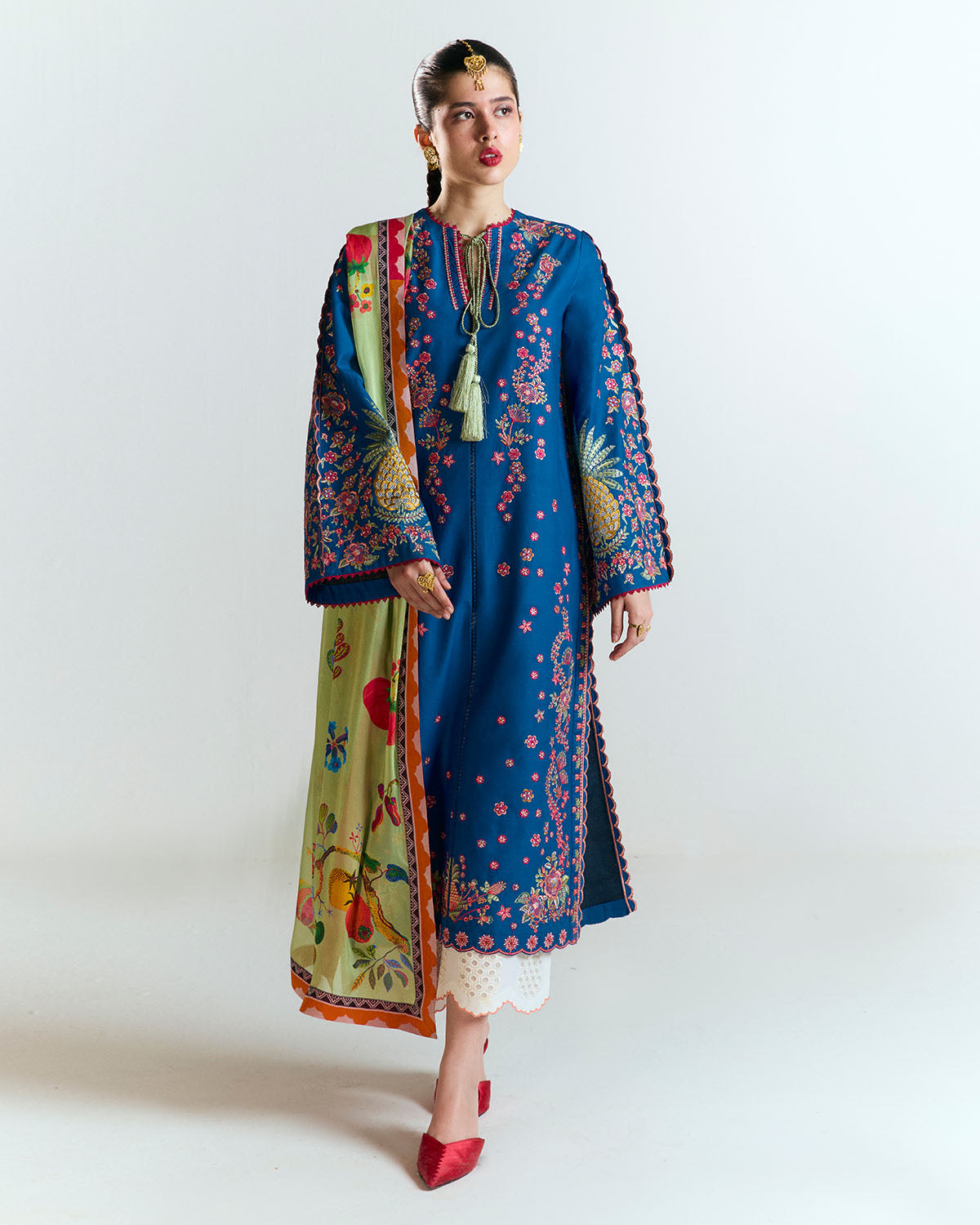 Jugnu | SS 25 | Darya - by - Libasekhas UK - Registered Vendor of : Jugnu - 100% Original Designer Dresss