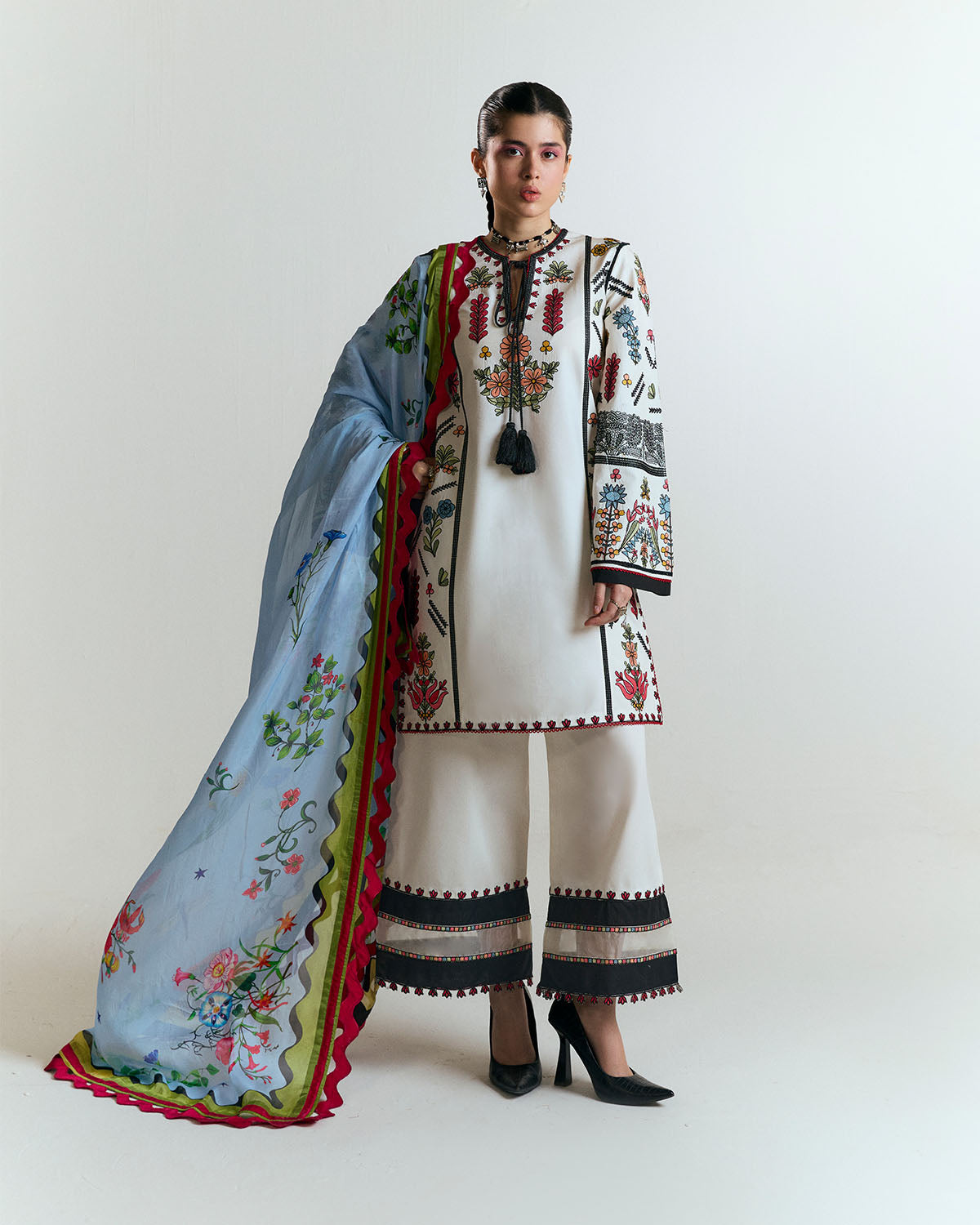 Jugnu | SS 25 |  Tiya - by - Libasekhas UK - Registered Vendor of : Jugnu - 100% Original Designer Dresss