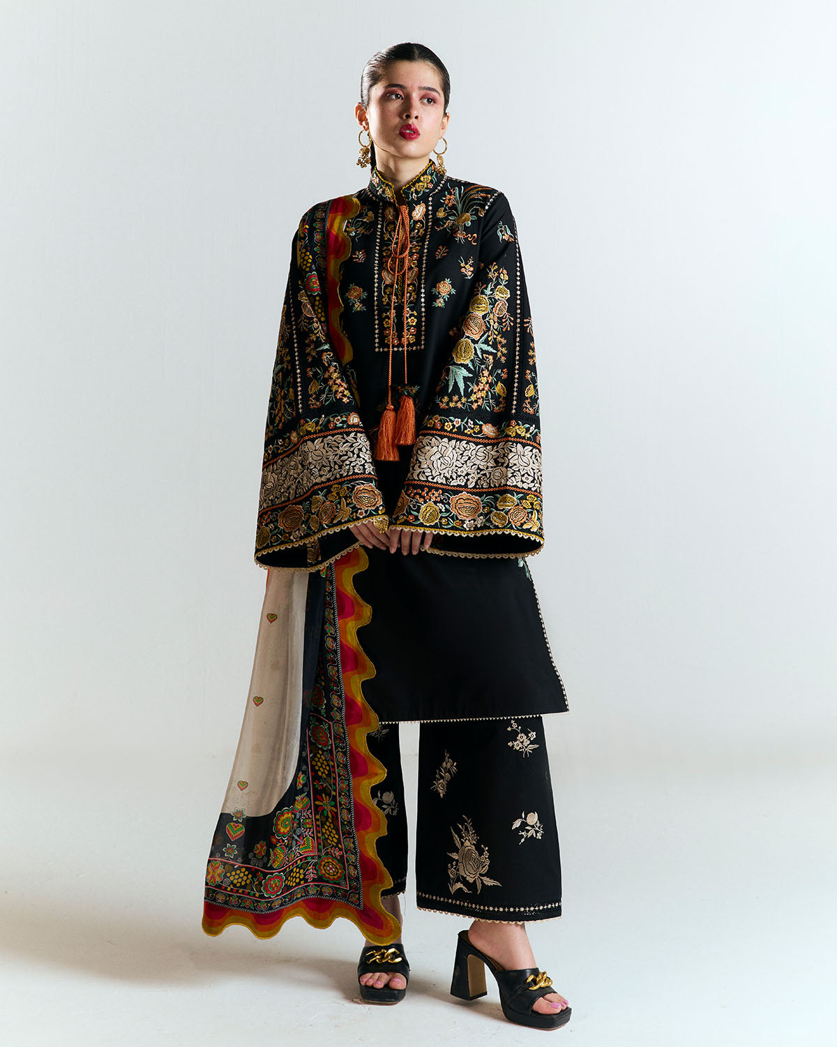 Jugnu | SS 25 |  Gulbar - by - Libasekhas UK - Registered Vendor of : Jugnu - 100% Original Designer Dresss