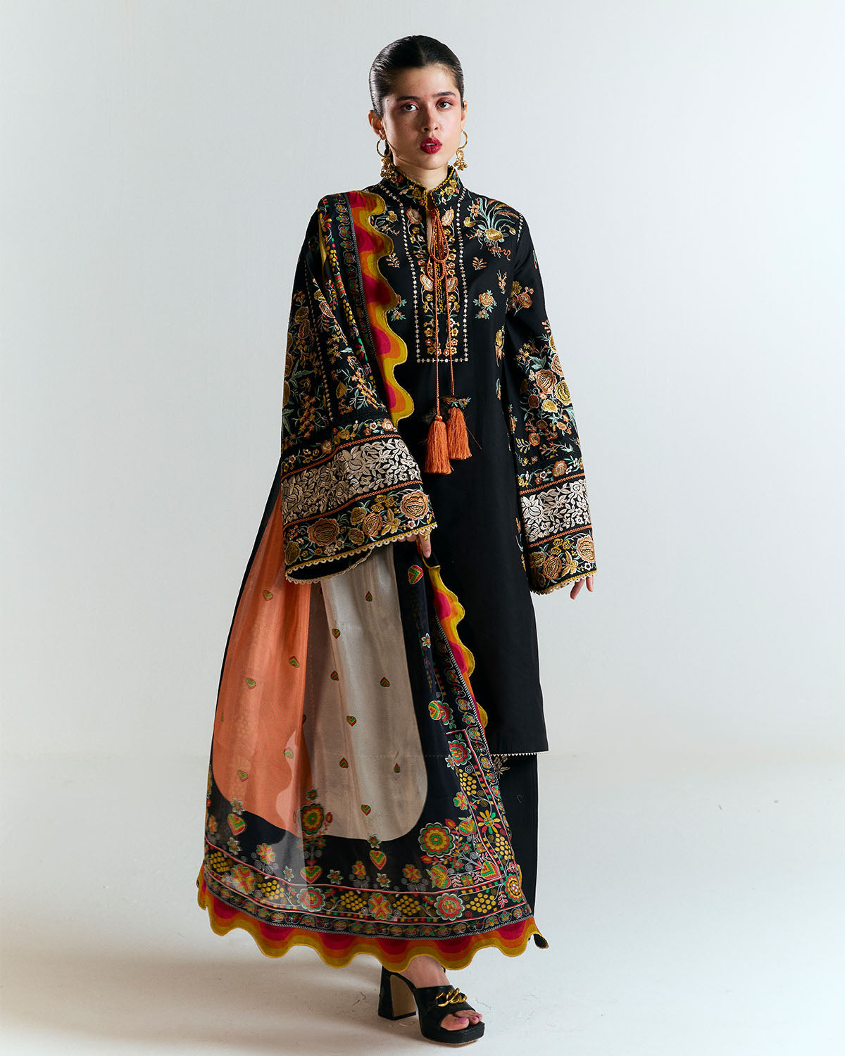 Jugnu | SS 25 |  Gulbar - by - Libasekhas UK - Registered Vendor of : Jugnu - 100% Original Designer Dresss