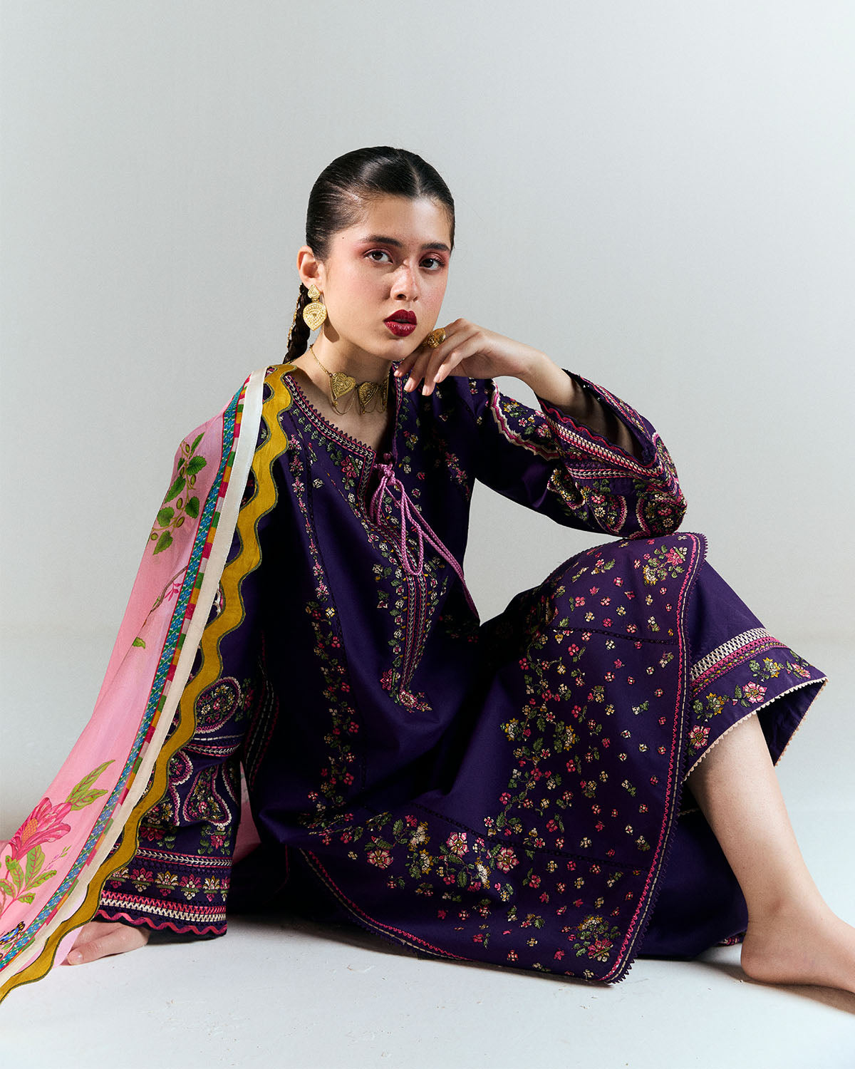 Jugnu | SS 25 | Sagar - by - Libasekhas UK - Registered Vendor of : Jugnu - 100% Original Designer Dresss