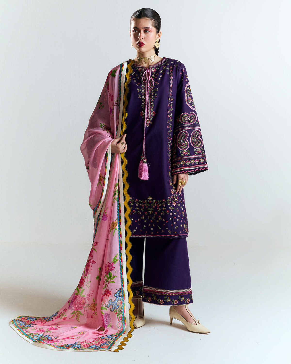 Jugnu | SS 25 | Sagar - by - Libasekhas UK - Registered Vendor of : Jugnu - 100% Original Designer Dresss