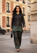 Zarqash | Silk Edit 26 | VERDANT REVERIE - by Libasekhas UK - Registered Vendor of : Zarqash - 100% Original Designer Dress