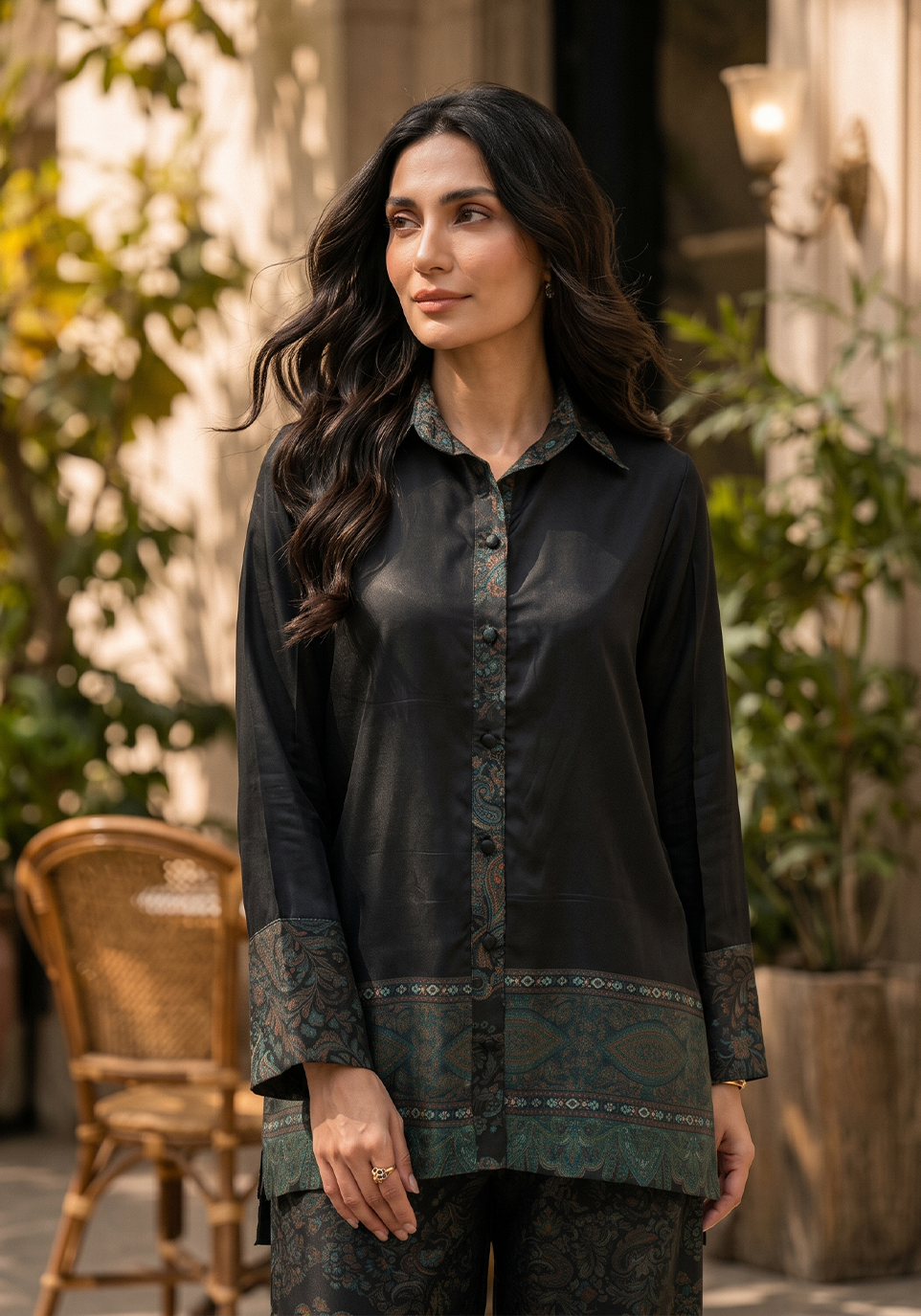 Zarqash | Silk Edit 26 | VERDANT REVERIE - by Libasekhas UK - Registered Vendor of : Zarqash - 100% Original Designer Dress