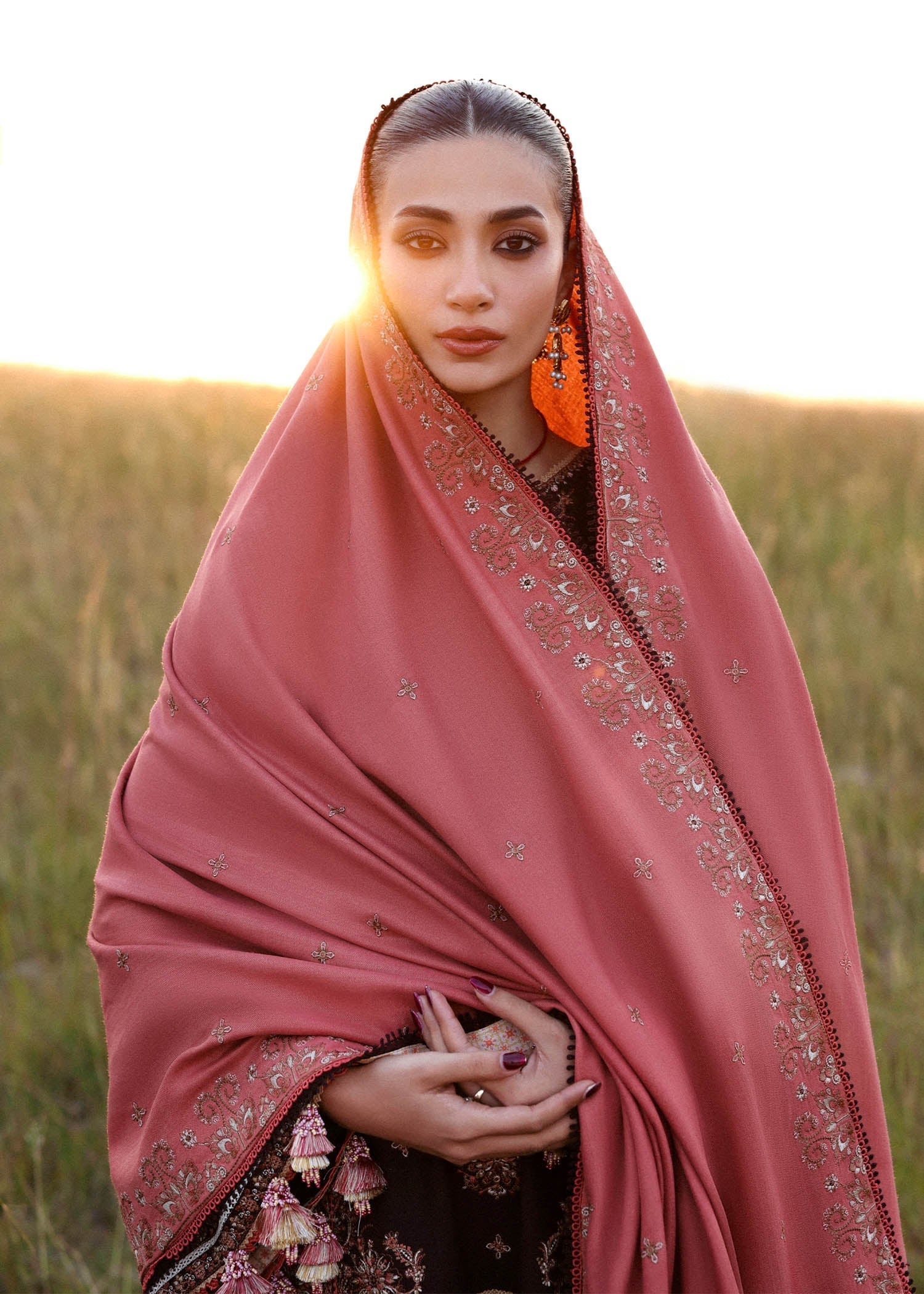 Hussain Rehar | Khaddar 25 | Nazneen - by Libasekhas UK - Registered Vendor of : Hussain Rehar - 100% Original Designer Dress