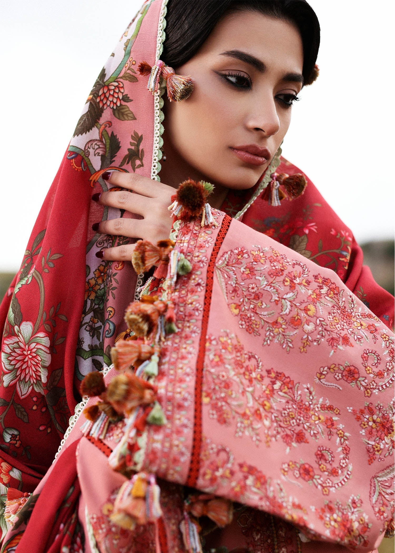 Hussain Rehar | Khaddar 25 | Mahpara - by Libasekhas UK - Registered Vendor of : Hussain Rehar - 100% Original Designer Dress