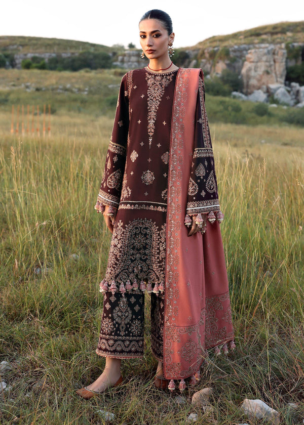 Hussain Rehar | Khaddar 25 | Nazneen - by Libasekhas UK - Registered Vendor of : Hussain Rehar - 100% Original Designer Dress