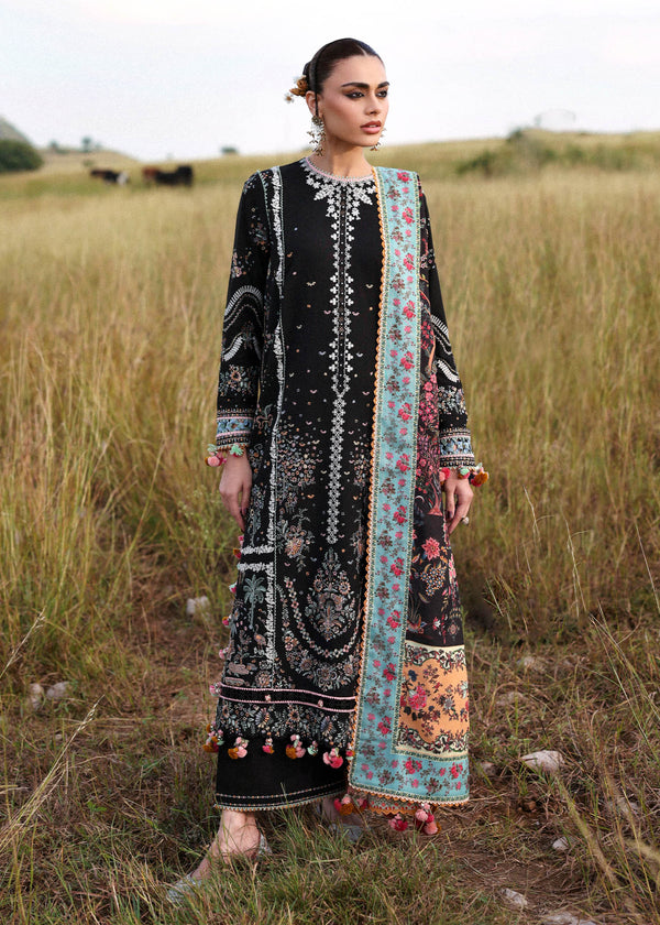 Hussain Rehar | Khaddar 25 | Malika - by Libasekhas UK - Registered Vendor of : Hussain Rehar - 100% Original Designer Dress