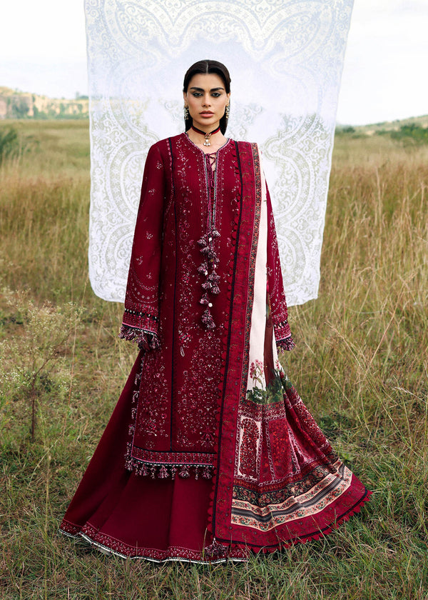 Hussain Rehar | Khaddar 25 | Mahrani - by Libasekhas UK - Registered Vendor of : Hussain Rehar - 100% Original Designer Dress