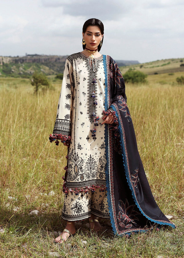 Hussain Rehar | Khaddar 25 | Dhanak - by Libasekhas UK - Registered Vendor of : Hussain Rehar - 100% Original Designer Dress