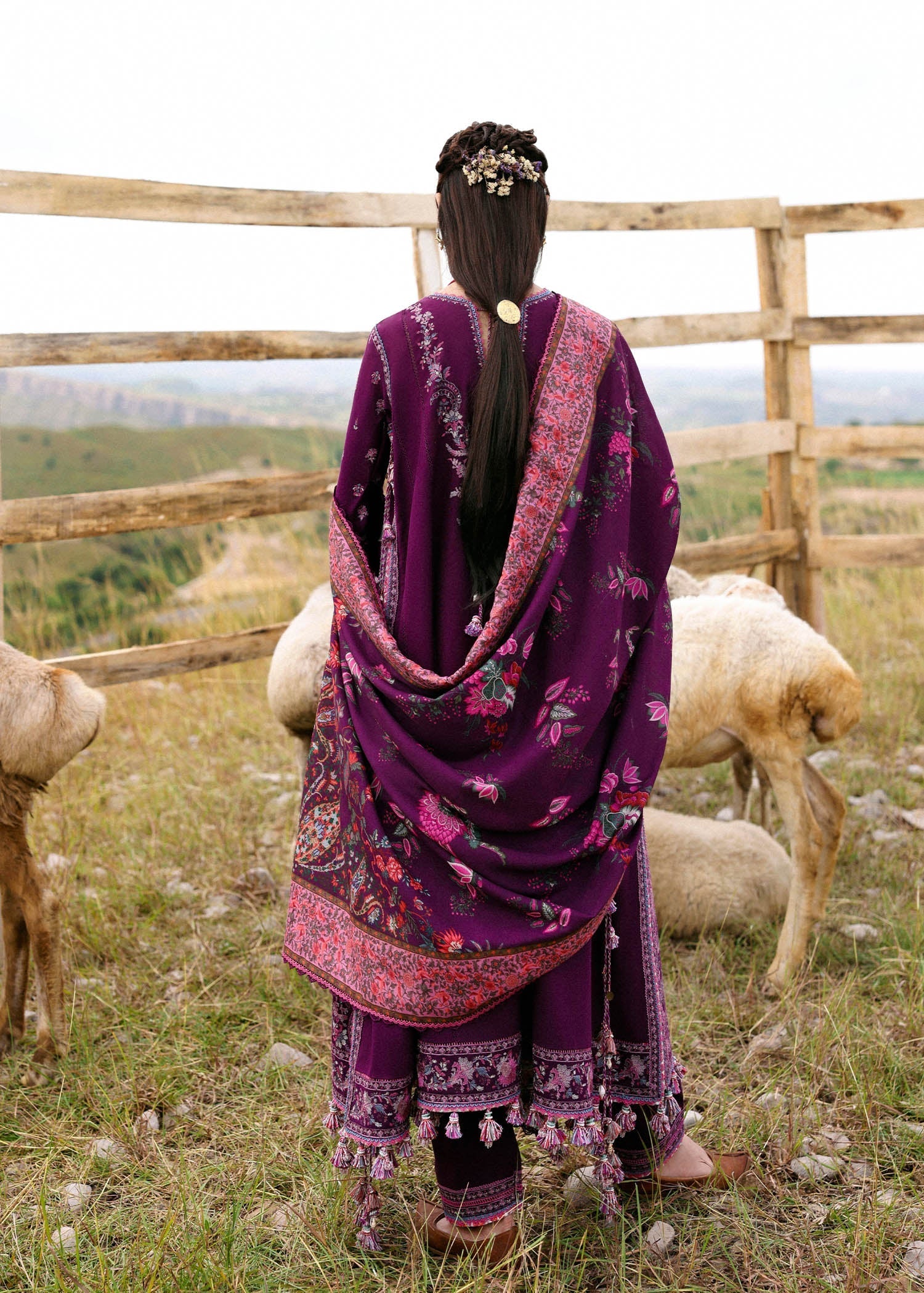 Hussain Rehar | Khaddar 25 | Jamni - by Libasekhas UK - Registered Vendor of : Hussain Rehar - 100% Original Designer Dress