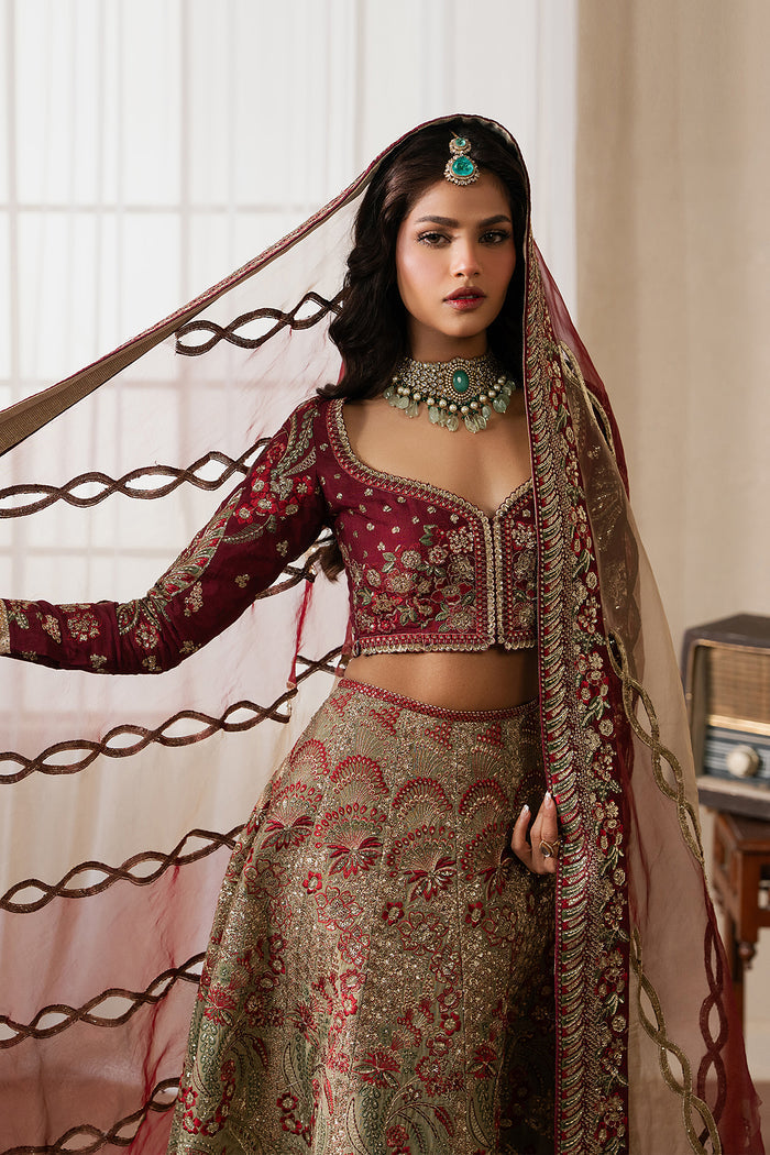 Ayzel | Qurbat Silk Festive 26 | Mulaaqaat - by Libasekhas UK - Registered Vendor of : Ayzel - 100% Original Designer Dress