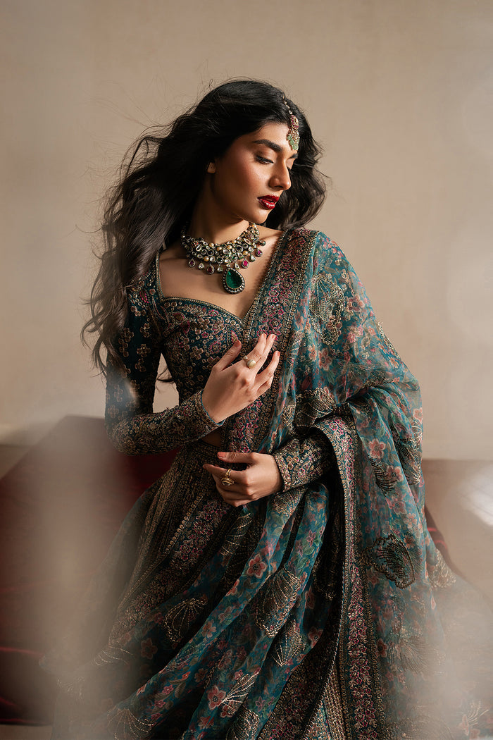 Ayzel | Qurbat Silk Festive 26 | Tassavur - by Libasekhas UK - Registered Vendor of : Ayzel - 100% Original Designer Dress