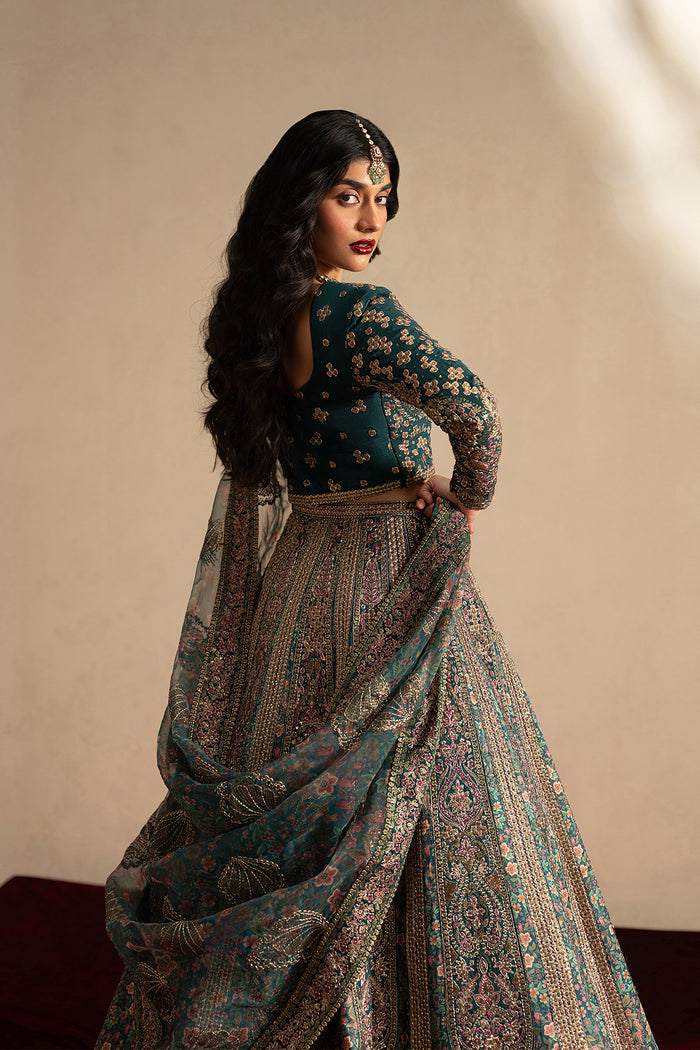 Ayzel | Qurbat Silk Festive 26 | Tassavur - by Libasekhas UK - Registered Vendor of : Ayzel - 100% Original Designer Dress