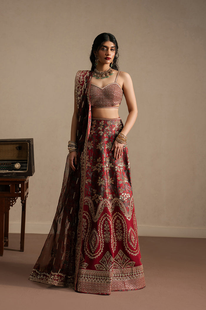 Ayzel | Qurbat Silk Festive 26 | Taaruf - by Libasekhas UK - Registered Vendor of : Ayzel - 100% Original Designer Dress