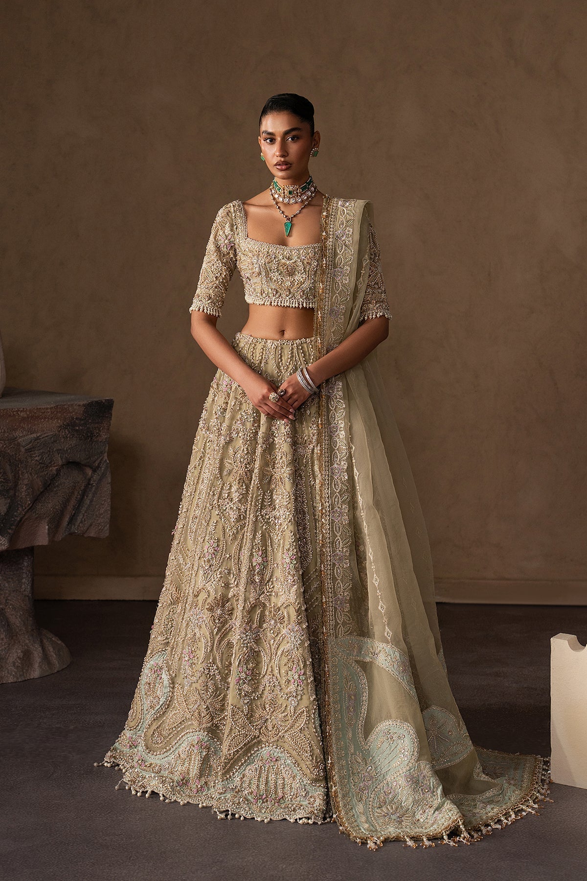 Afrozeh | The Brides 26 | Evline - by Libasekhas UK - Registered Vendor of : Afrozeh - 100% Original Designer Dress