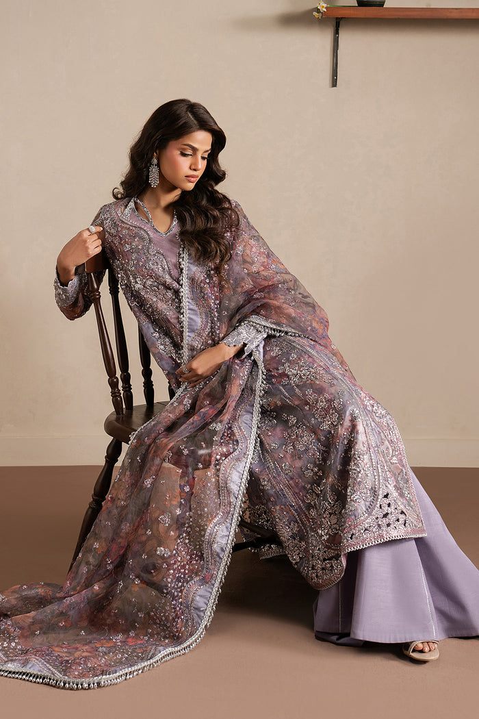 Ayzel | Qurbat Silk Festive 26 | Maujood - by Libasekhas UK - Registered Vendor of : Ayzel - 100% Original Designer Dress