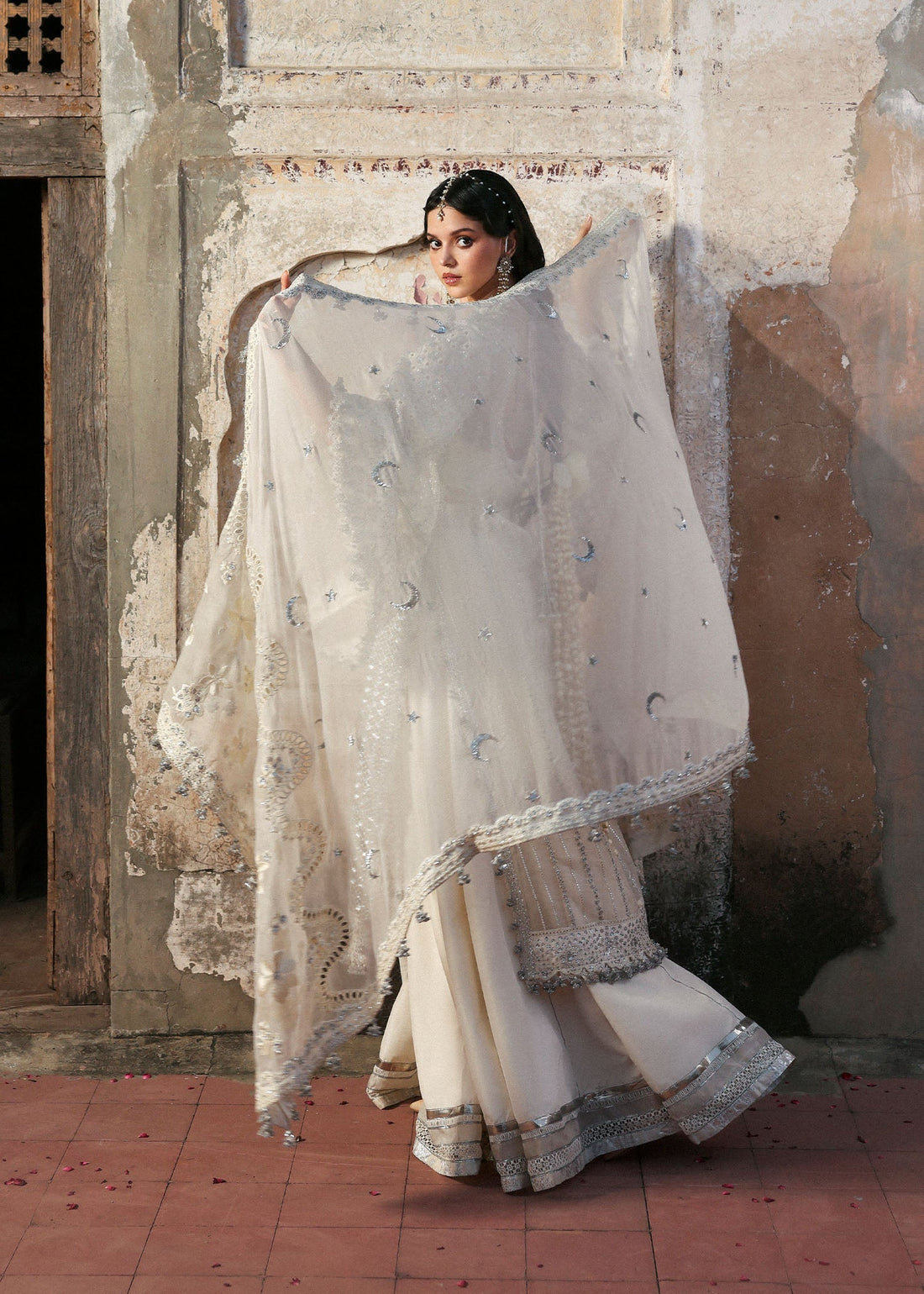 Hussain Rehar | Massarat Formals 25 | Sitara - by Libasekhas UK - Registered Vendor of : Hussain Rehar - 100% Original Designer Dress