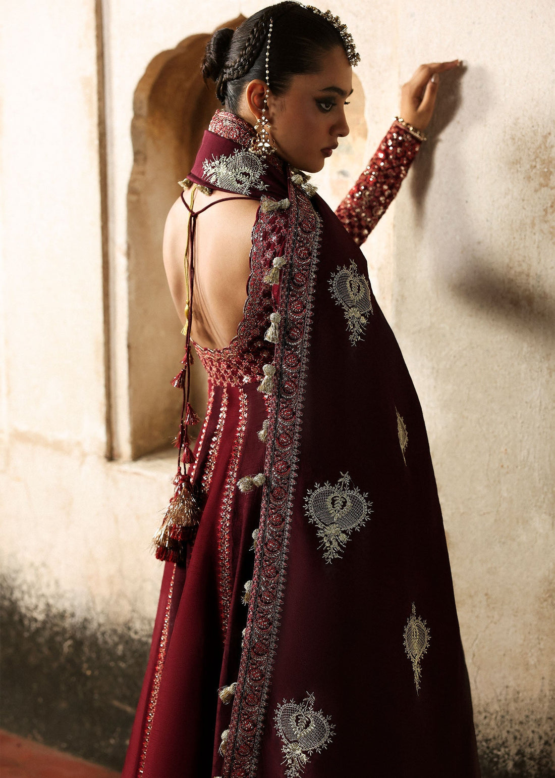 Hussain Rehar | Massarat Formals 25 | Gulnar - by Libasekhas UK - Registered Vendor of : Hussain Rehar - 100% Original Designer Dress