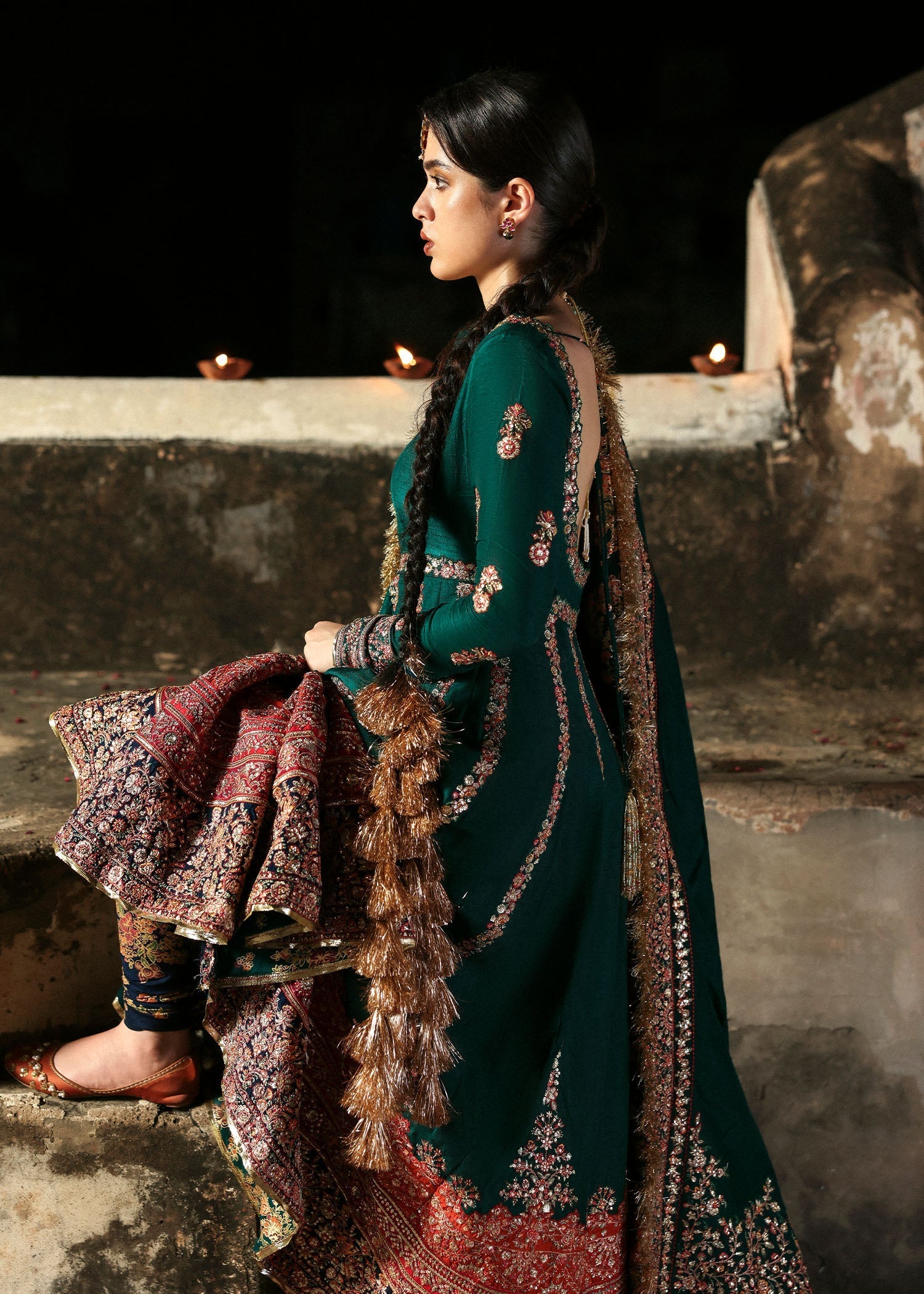 Hussain Rehar | Massarat Formals 25 | Meherunissa - by Libasekhas UK - Registered Vendor of : Hussain Rehar - 100% Original Designer Dress