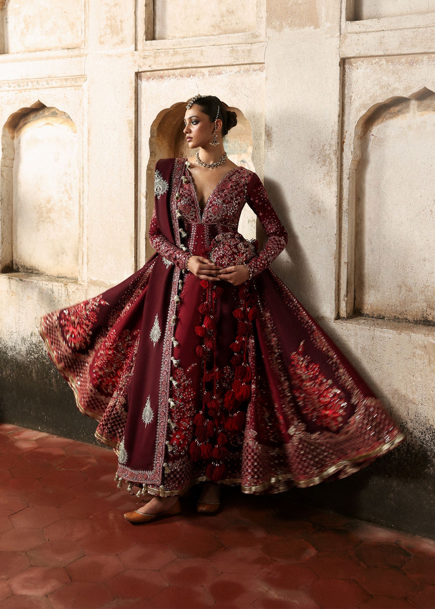 Hussain Rehar | Massarat Formals 25 | Gulnar - by Libasekhas UK - Registered Vendor of : Hussain Rehar - 100% Original Designer Dress