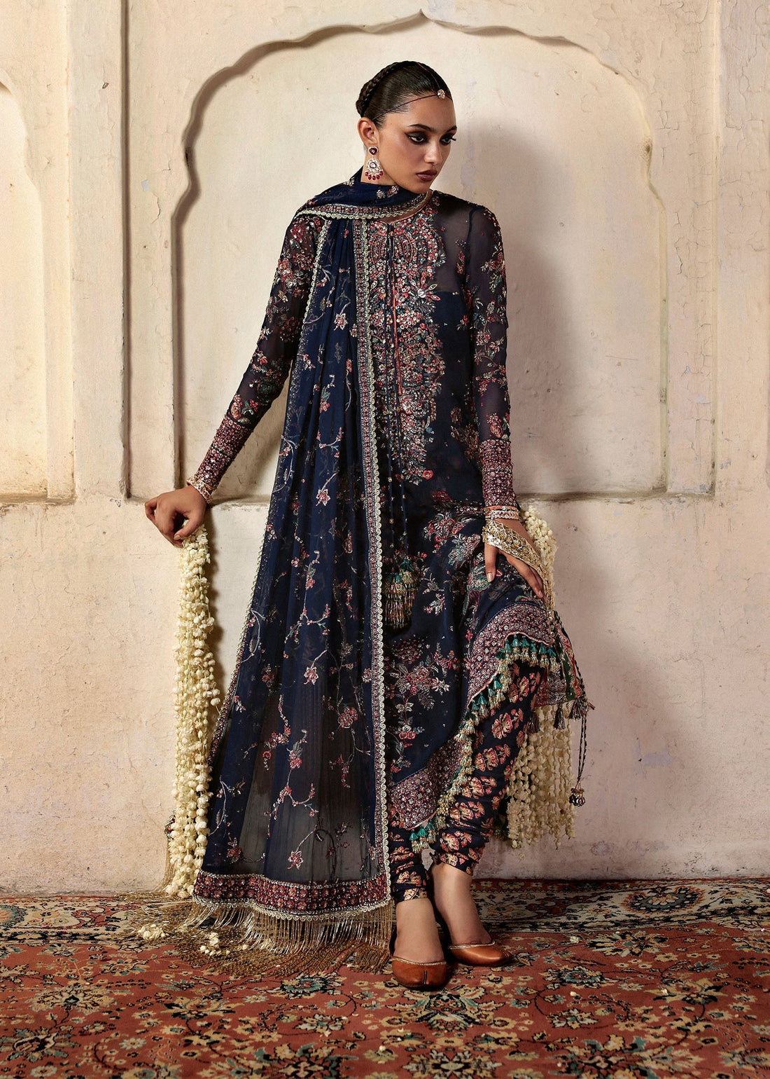 Hussain Rehar | Massarat Formals 25 | Rabab - by Libasekhas UK - Registered Vendor of : Hussain Rehar - 100% Original Designer Dress