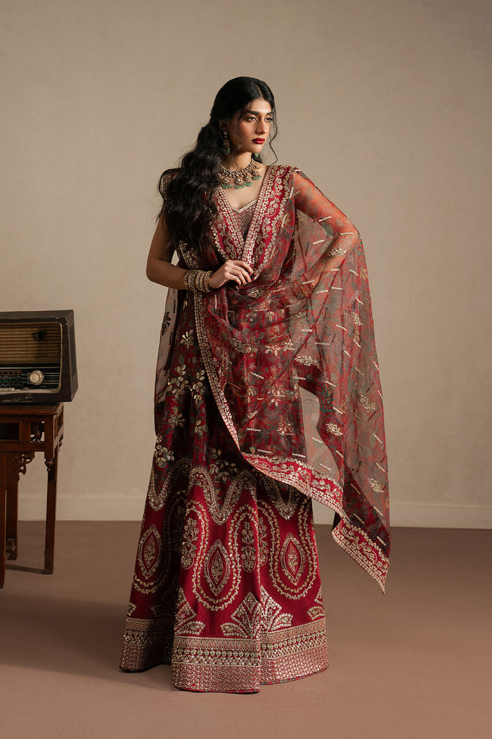 Ayzel | Qurbat Silk Festive 26 | Taaruf - by Libasekhas UK - Registered Vendor of : Ayzel - 100% Original Designer Dress