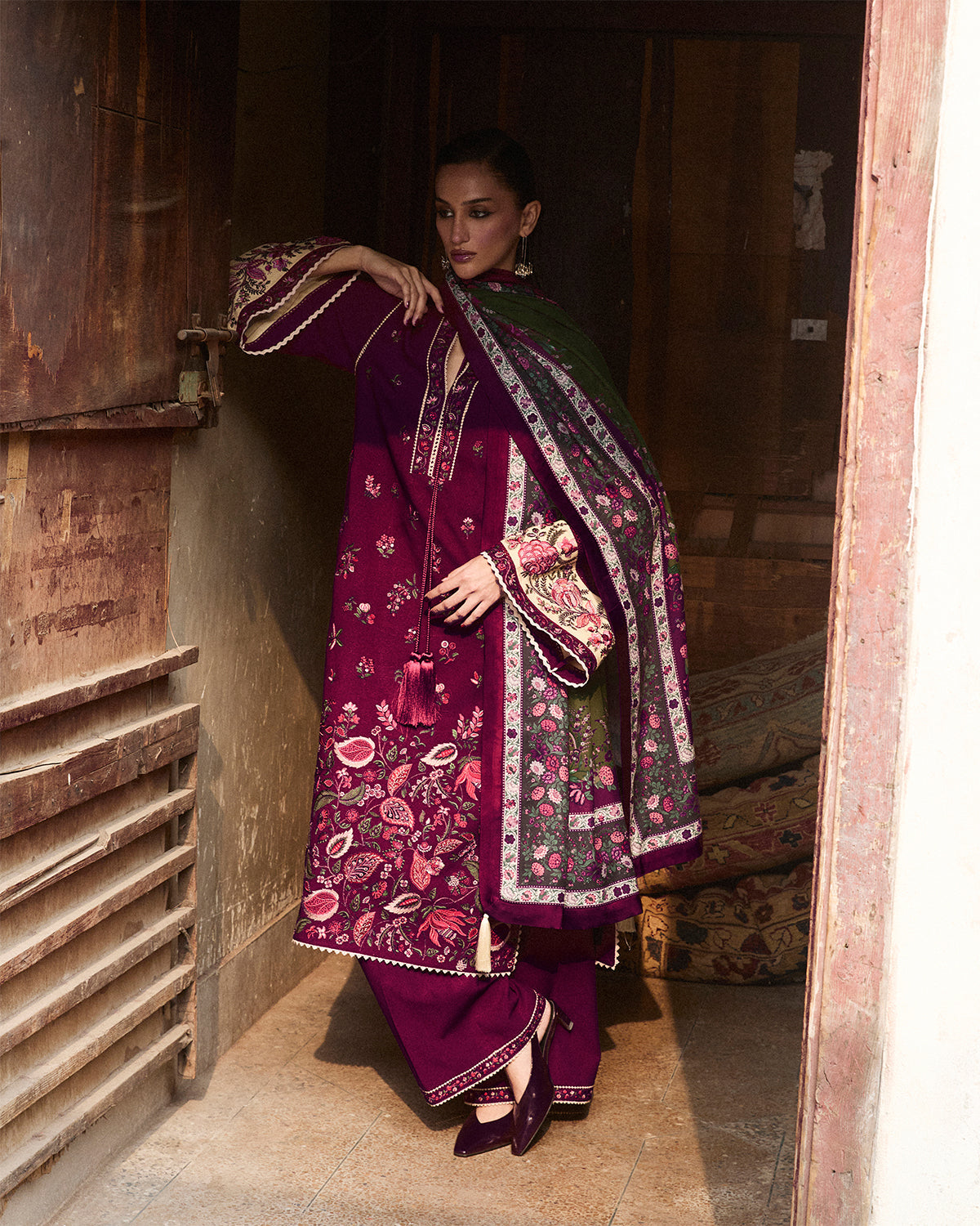 Jugnu | Karandi 25 | Tiran - by Libasekhas UK - Registered Vendor of : Jugnu - 100% Original Designer Dress