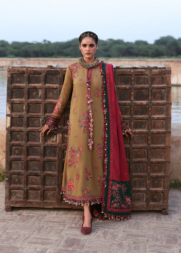 Hussain Rehar | Karandi 25 | Rumi - by Libasekhas UK - Registered Vendor of : Hussain Rehar - 100% Original Designer Dress