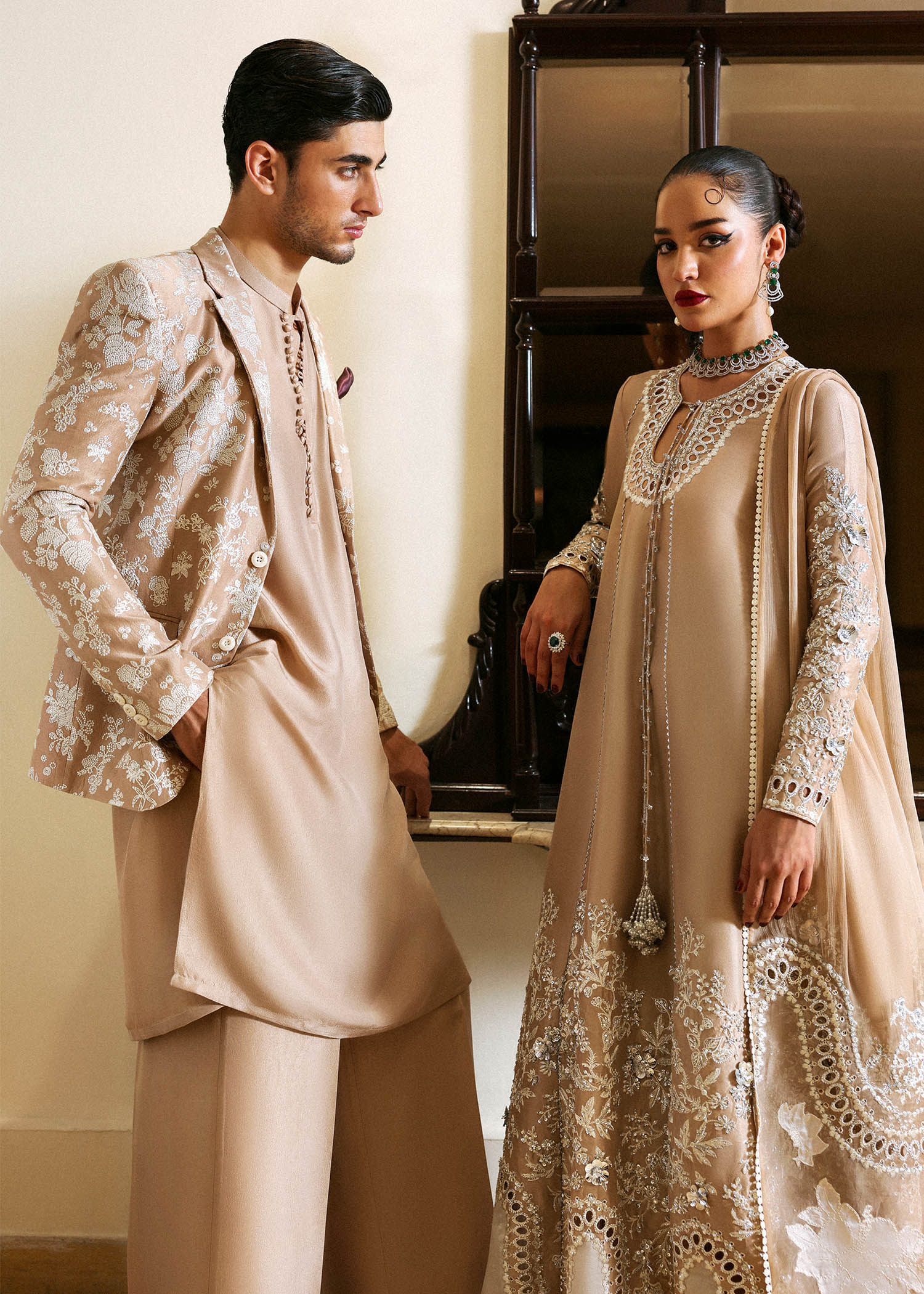 Hussain Rehar I The Scent Luxury Pret 25 I Sole - by Libasekhas UK - Registered Vendor of : Hussain Rehar - 100% Original Designer Dress