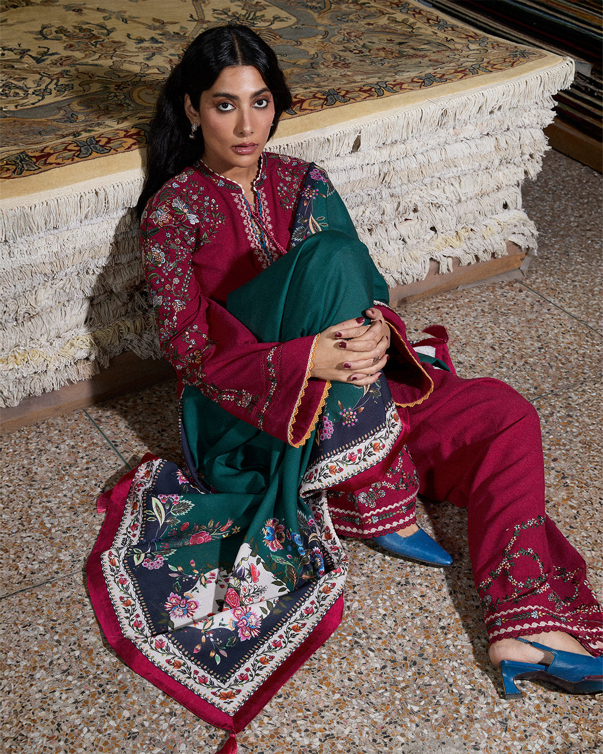 Jugnu | Karandi 25 | Hasti - by Libasekhas UK - Registered Vendor of : Jugnu - 100% Original Designer Dress