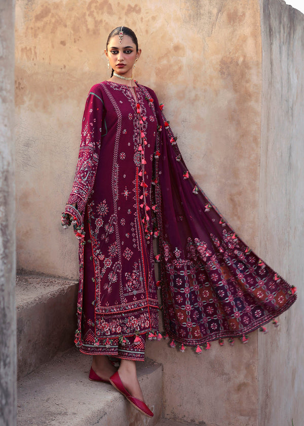 Hussain Rehar | Karandi 25 | Nargis - by Libasekhas UK - Registered Vendor of : Hussain Rehar - 100% Original Designer Dress