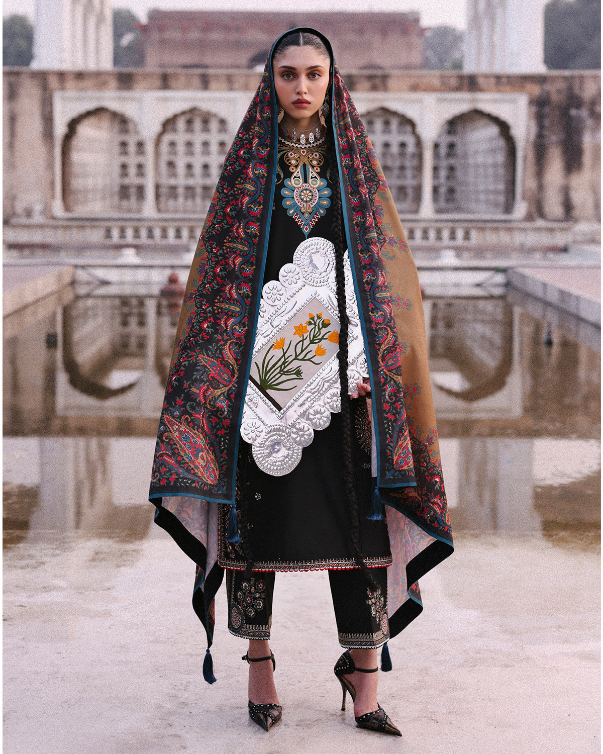 Jugnu | Khaddar 25 | Bejul - by Libasekhas UK - Registered Vendor of : Jugnu - 100% Original Designer Dress