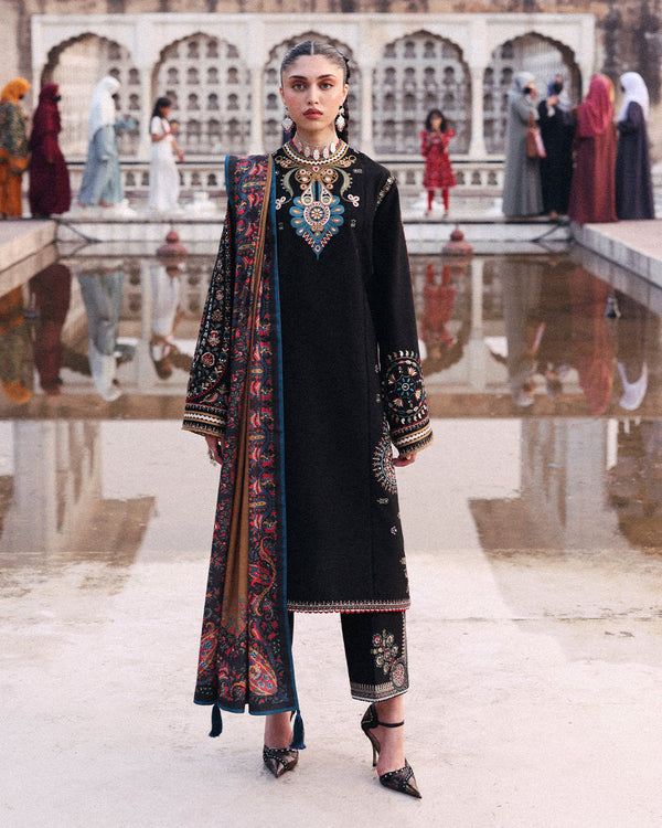 Jugnu | Khaddar 25 | Bejul - by Libasekhas UK - Registered Vendor of : Jugnu - 100% Original Designer Dress