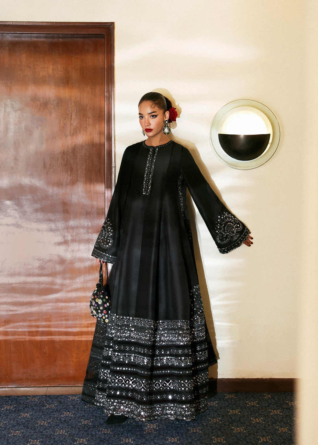 Hussain Rehar I The Scent Luxury Pret 25 I Noer - by Libasekhas UK - Registered Vendor of : Hussain Rehar - 100% Original Designer Dress
