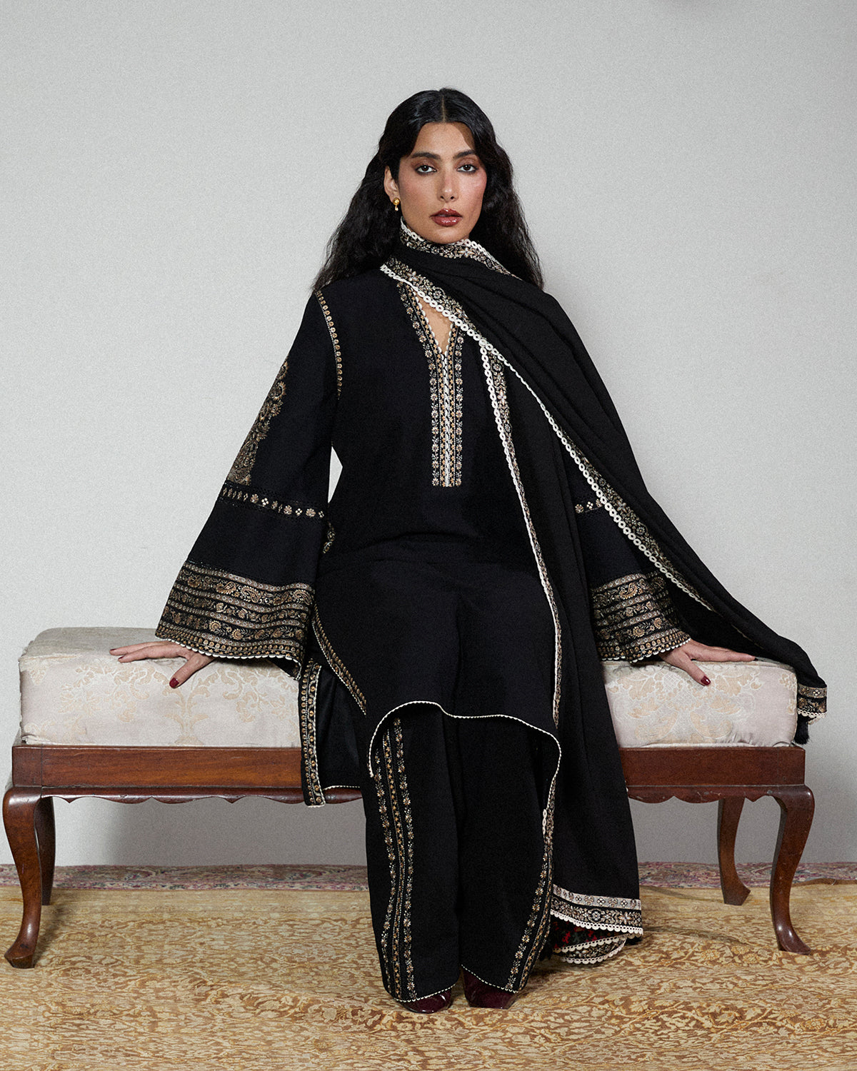 Jugnu | Karandi 25 | Tila - by Libasekhas UK - Registered Vendor of : Jugnu - 100% Original Designer Dress