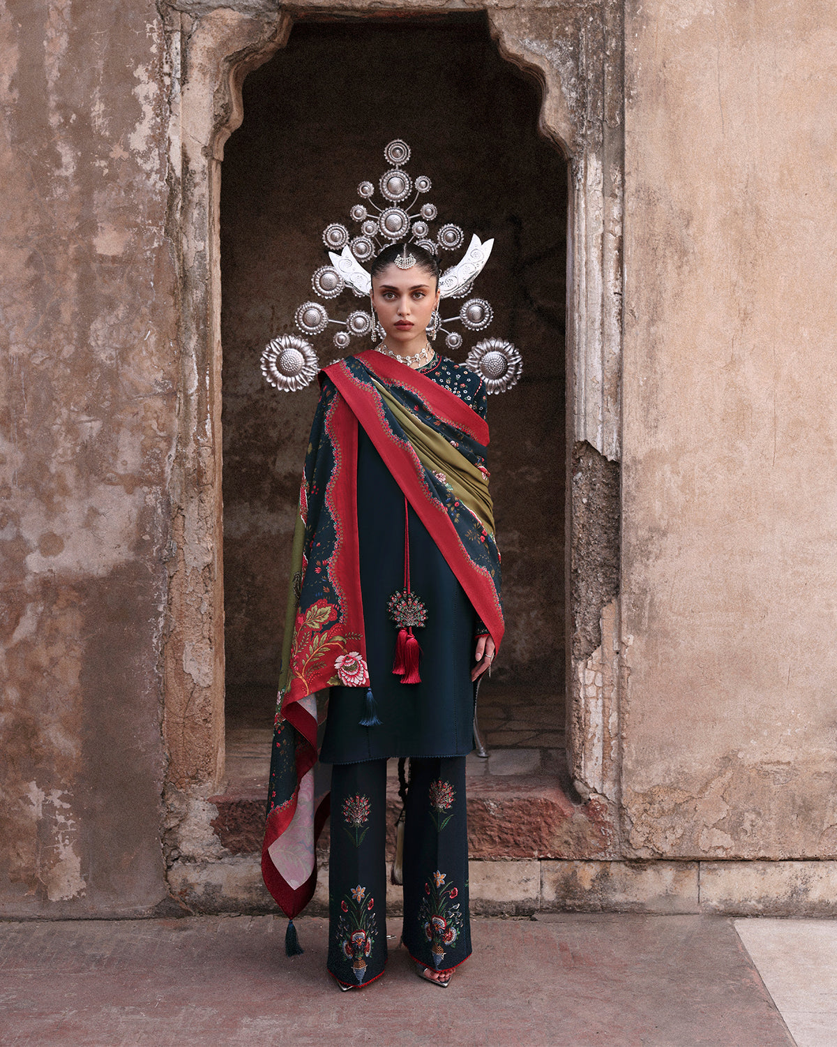 Jugnu | Khaddar 25 | Rati - by Libasekhas UK - Registered Vendor of : Jugnu - 100% Original Designer Dress