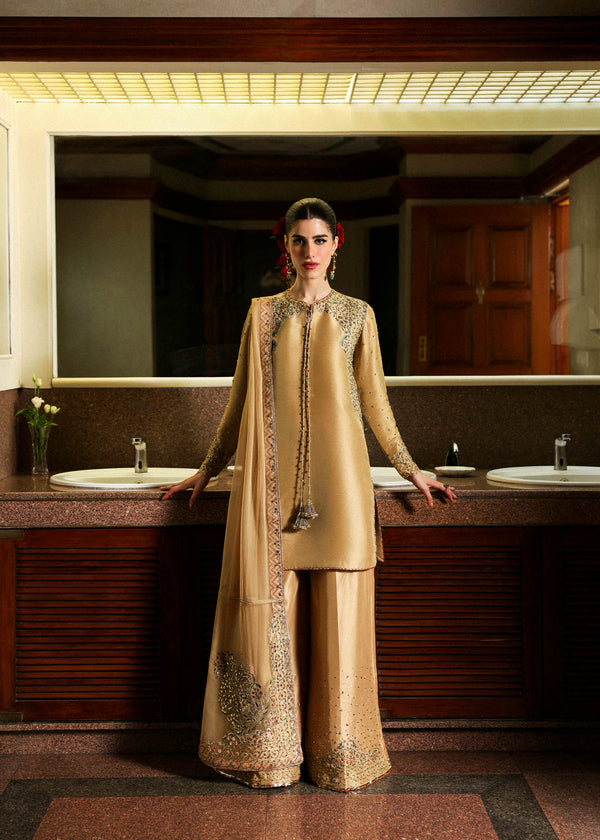 Hussain Rehar I The Scent Luxury Pret 25 I Delune - by Libasekhas UK - Registered Vendor of : Hussain Rehar - 100% Original Designer Dress