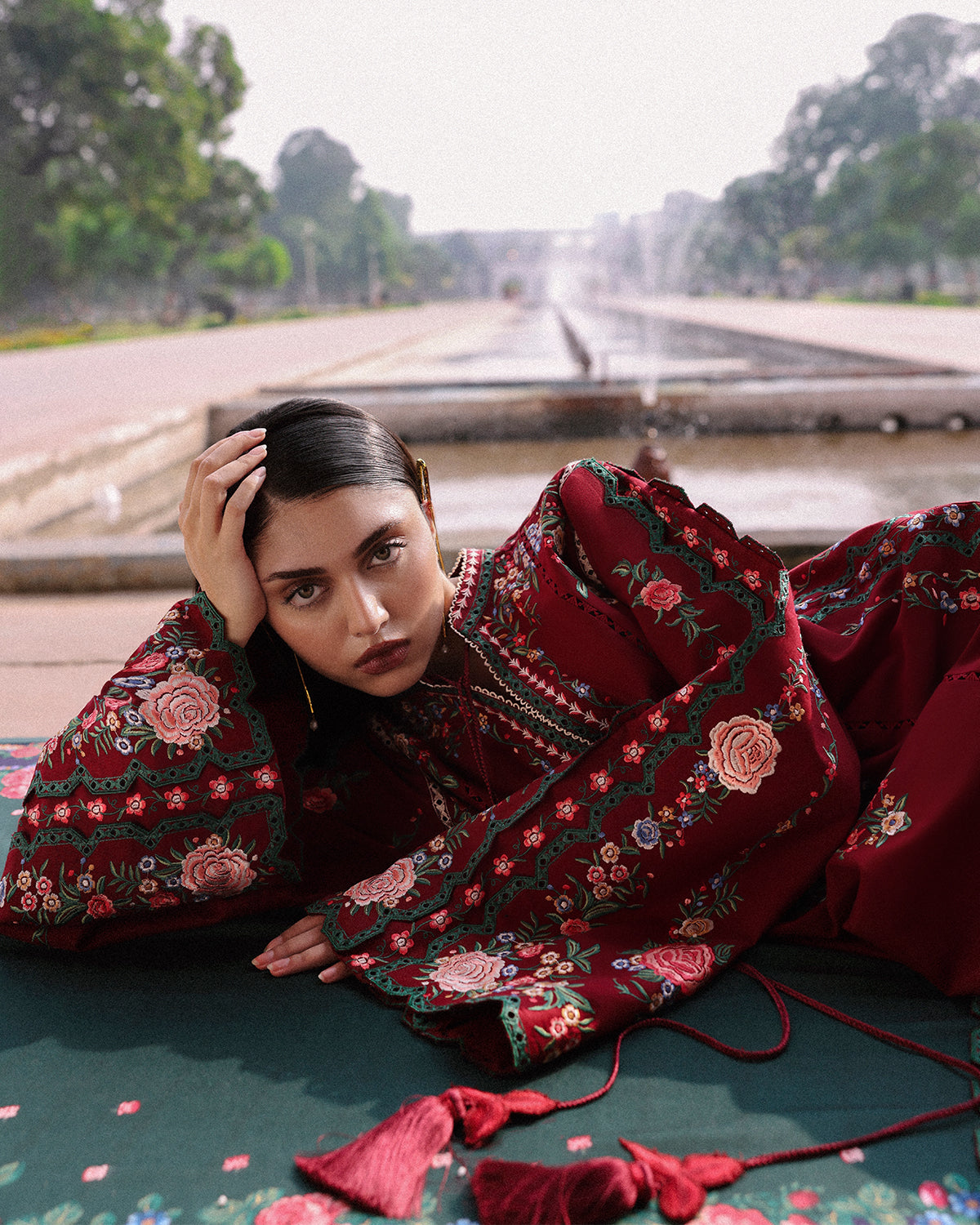 Jugnu | Khaddar 25 | Gulshan - by Libasekhas UK - Registered Vendor of : Jugnu - 100% Original Designer Dress