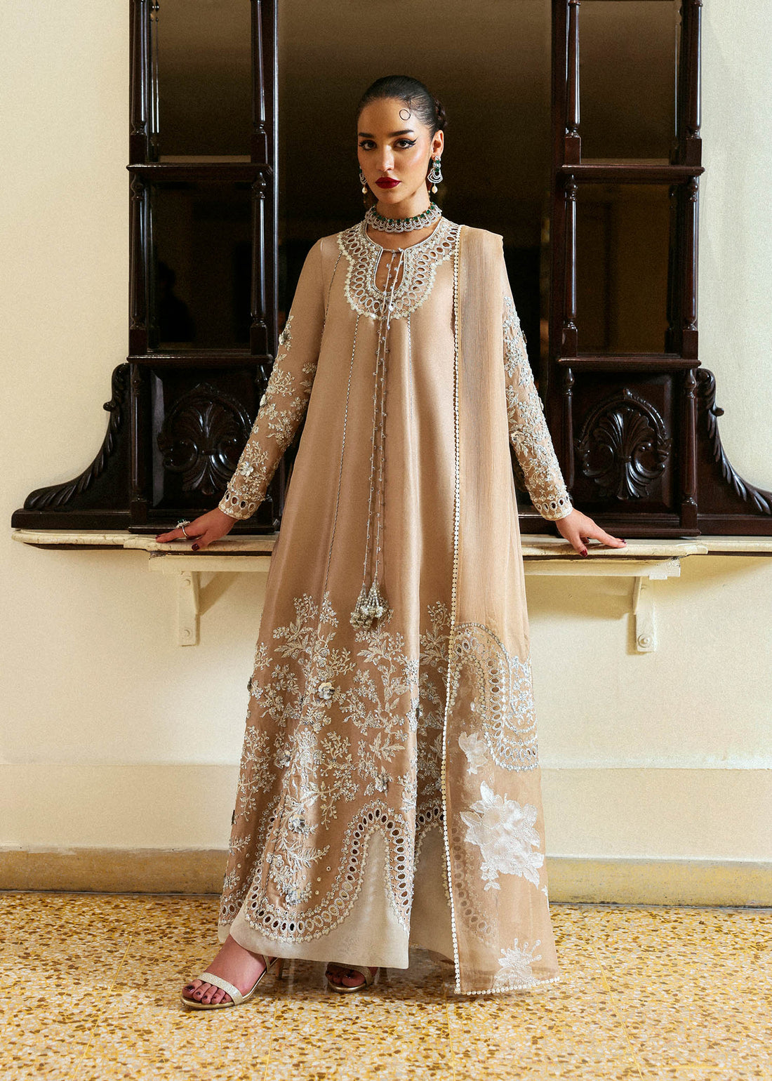 Hussain Rehar I The Scent Luxury Pret 25 I Aeris - by Libasekhas UK - Registered Vendor of : Hussain Rehar - 100% Original Designer Dress