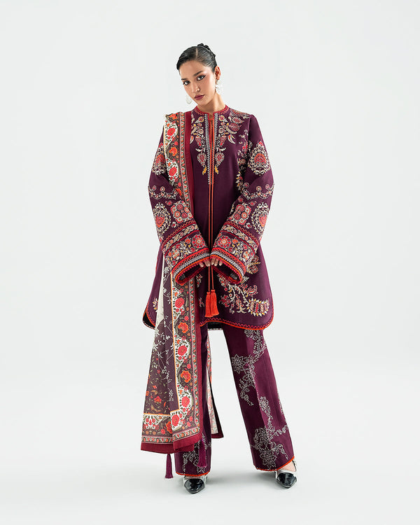 Jugnu | Khaddar 25 | Laleh - by Libasekhas UK - Registered Vendor of : Jugnu - 100% Original Designer Dress