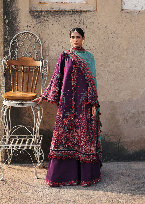 Hussain Rehar | Karandi 25 | Sultana - by Libasekhas UK - Registered Vendor of : Hussain Rehar - 100% Original Designer Dress