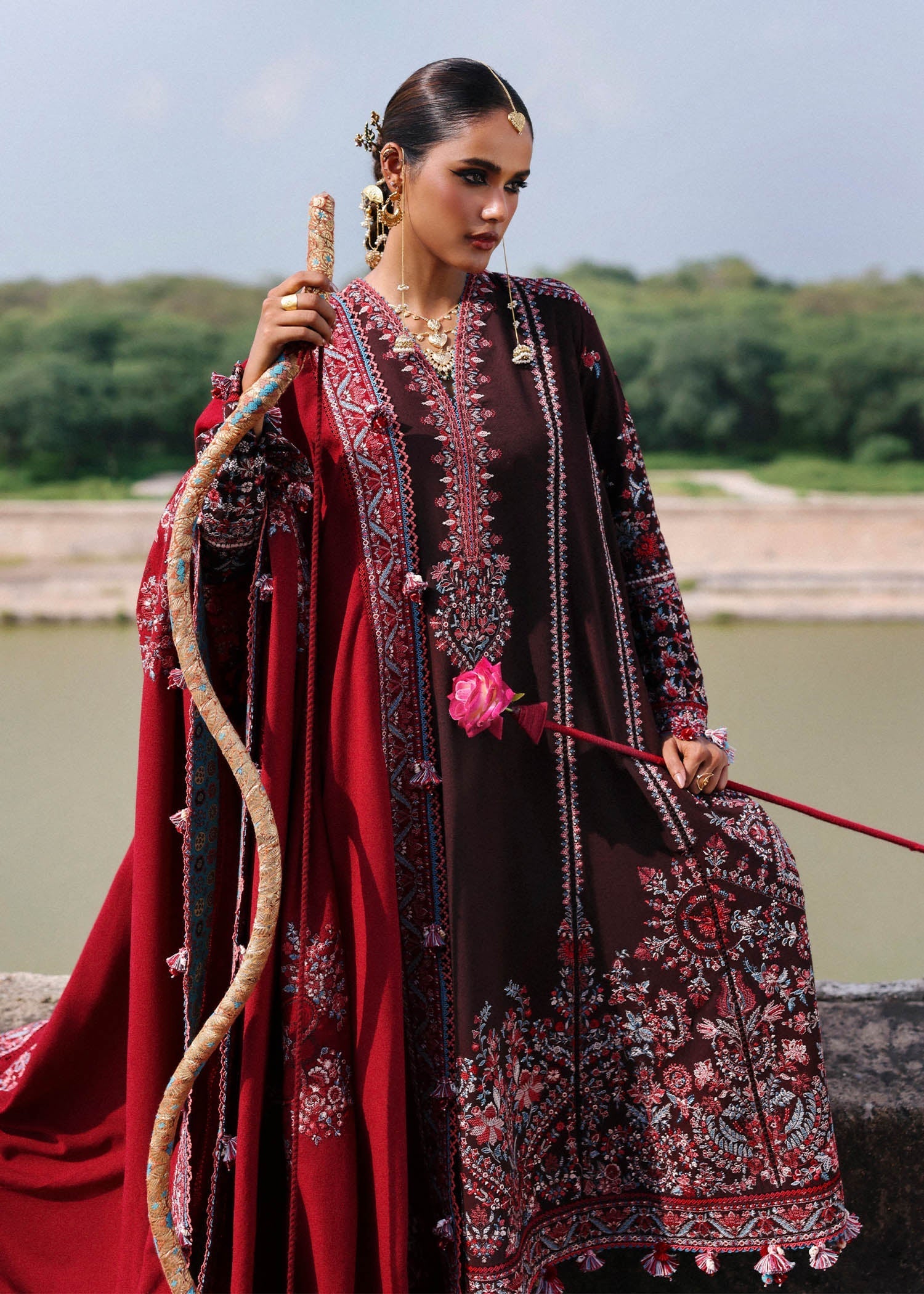 Hussain Rehar | Karandi 25 | Pari - by Libasekhas UK - Registered Vendor of : Hussain Rehar - 100% Original Designer Dress