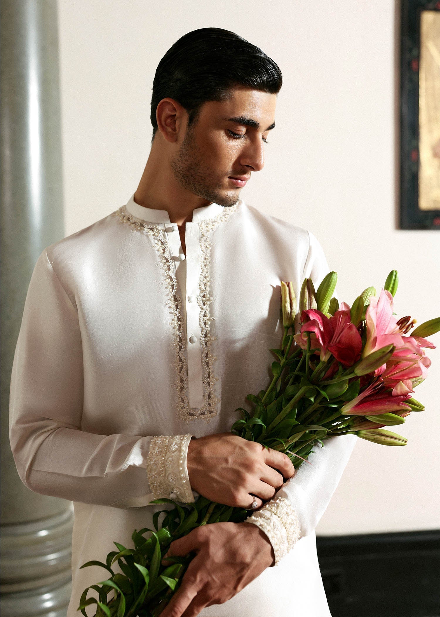 Hussain Rehar I The Scent Luxury Pret 25 I Vellin - by Libasekhas UK - Registered Vendor of : Hussain Rehar - 100% Original Designer Dress