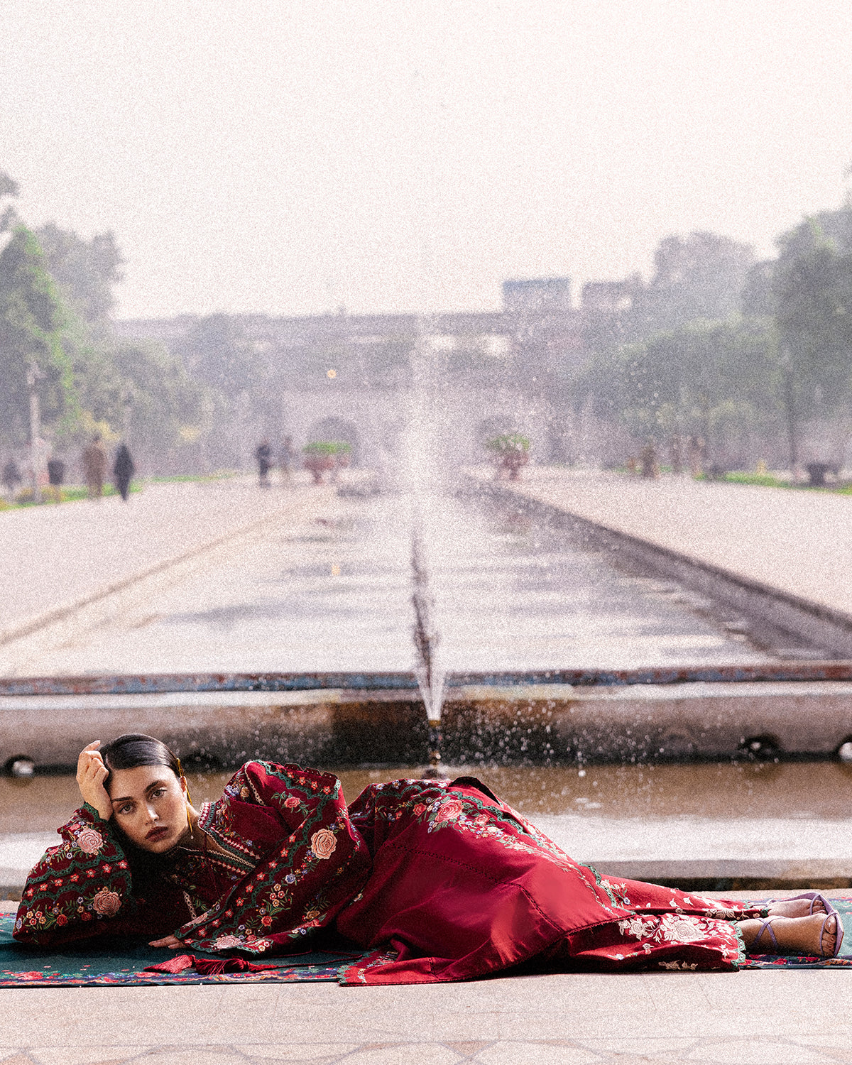 Jugnu | Khaddar 25 | Gulshan - by Libasekhas UK - Registered Vendor of : Jugnu - 100% Original Designer Dress